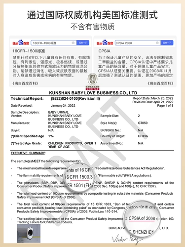 Детский стоячий писсуар Gromast, писсуар для мальчика, детский писсуар, настенное ведро для мочи