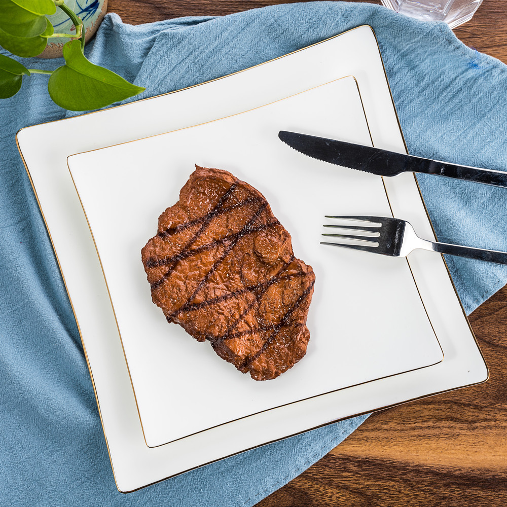 Steak dishes square dinner plate ipads China cold dish plate of pasta of plate flat ceramic tableware ideas all the plates