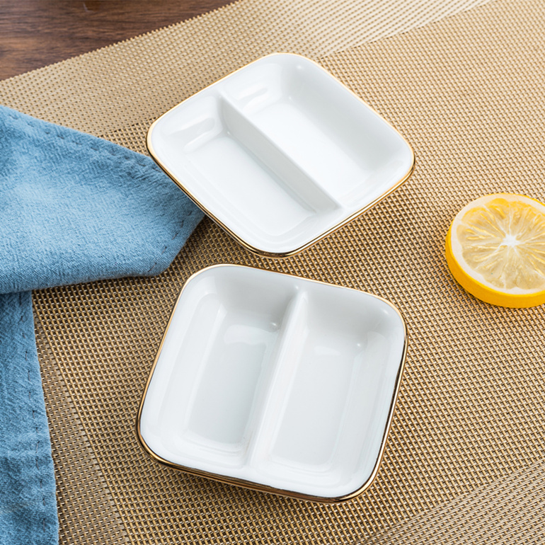 Ceramic flavour dish of household small dish of soy sauce vinegar up phnom penh dish flavor dish plates seasoning sauce dish dish hotel with porcelain