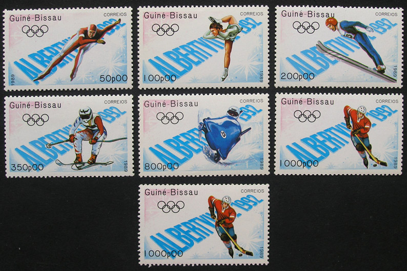 New 7 All-All for Guinea Bissau's 1989 Winter Olympics