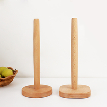 Large intestine hair ring storage rack beech wood childrens headband headband jewelry display rack desktop vertical large-capacity storage rack