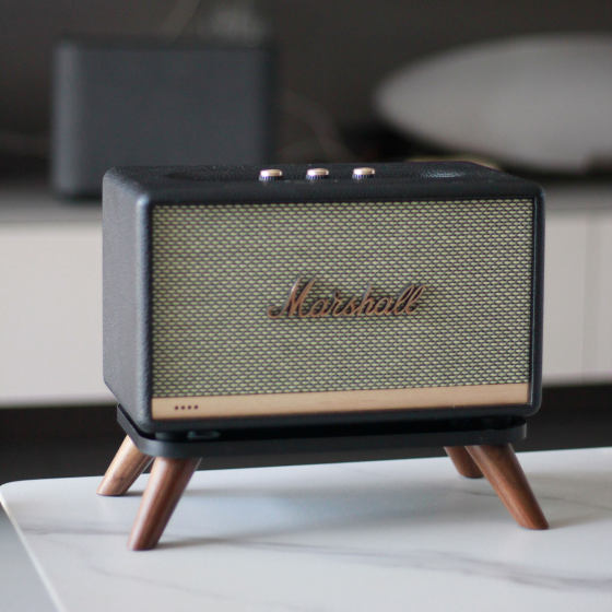 MARSHALL Marshall acton/kilburn/stanmore 오디오 데스크탑 스탠드 단단한 나무에 적합