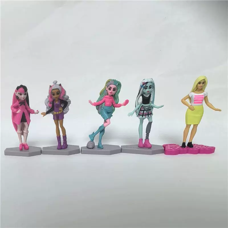 Набор фигурок Monster High и Barbie, выпуск prom, ручная работа, 5 случайных цветов