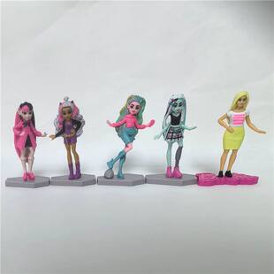 Набор фигурок Monster High и Barbie, выпуск prom, ручная работа, 5 случайных цветов