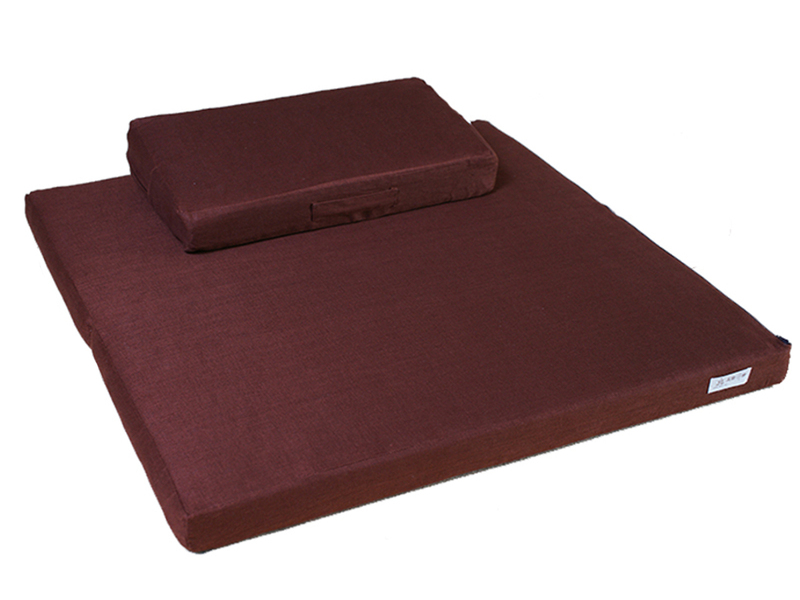 Zen Meditation Cushion, Meditation Mat, Kneeling Prayer Mat, High-Elastic Coconut Fiber Folding Mat