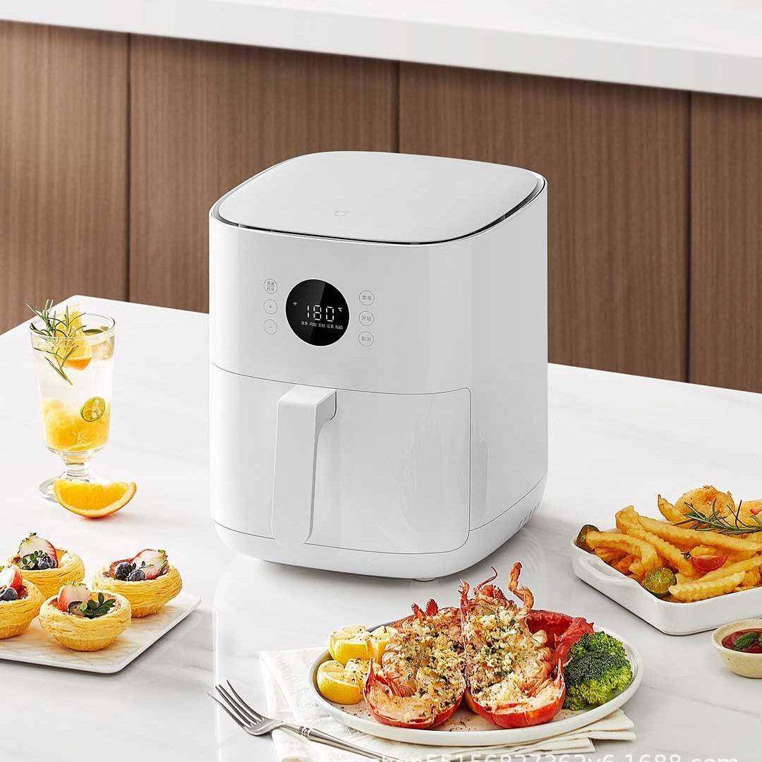 Xiaomi Mijia Smart Air Fryer 4.5L Household Automatic Large Capacity Oil-Free Electric Fryer French Fries Maker