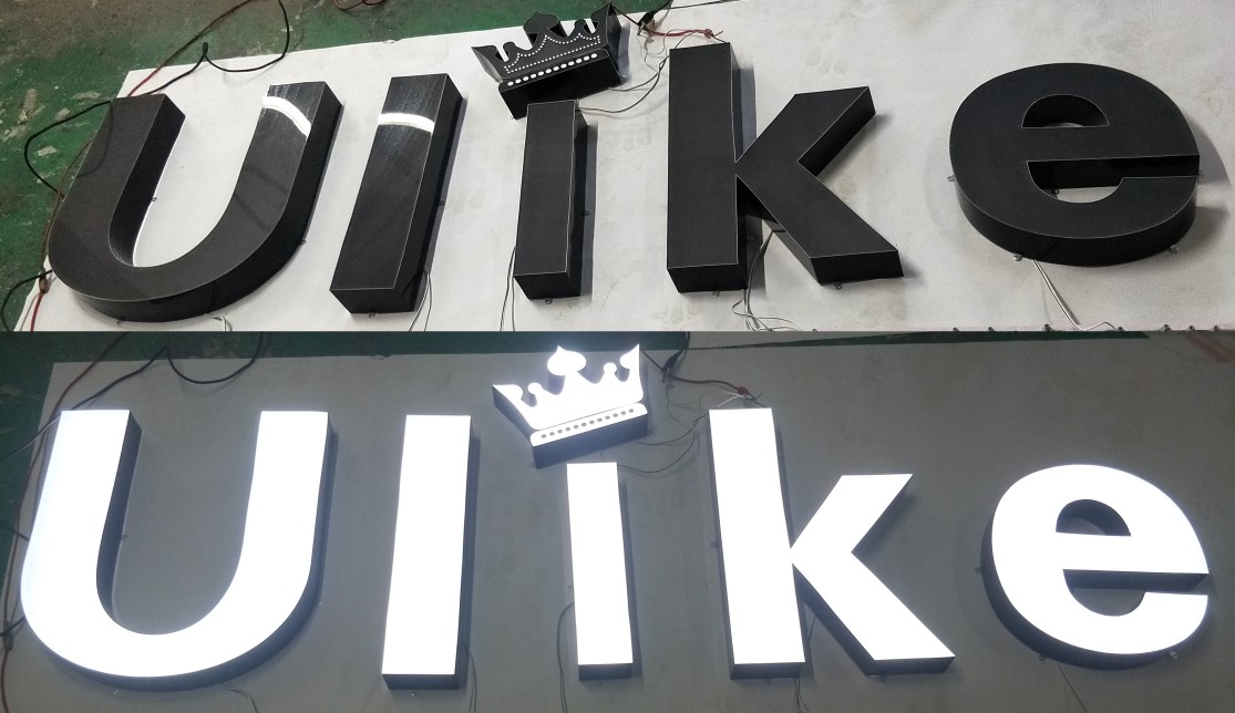 Black hair white resin super luminous word Black hair white blue white black hair color white glue luminous word