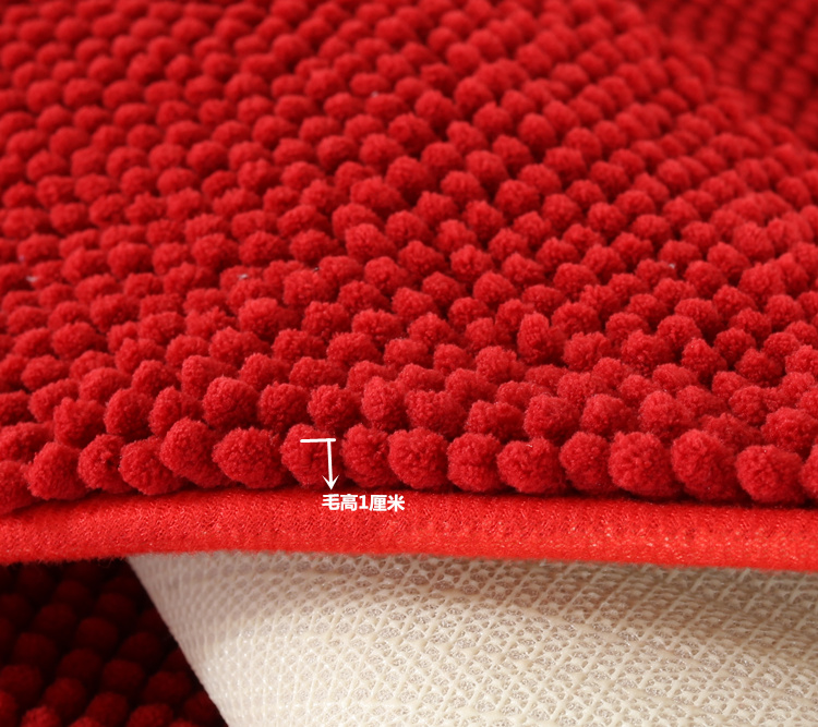 Temini ngắn sâu bướm chenille phòng khách phòng ngủ bàn cà phê mat đơn giản nhà giường đầy đủ thảm chống trượt - Thảm thảm trải sàn phòng khách cao cấp