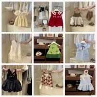 [Dress Collection] Children's Clothing Girls 2025 Summer Fashionable Little Girls Dresses