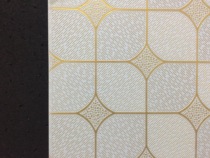 Fireproof ceiling gold 238 gypsum board ceiling three-proof laminating board veneer environmental protection dust-free PVC office