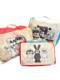 New cute Qiaobo travel storage three-piece quilt storage bag family clothing storage bag waterproof