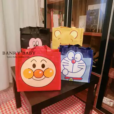 Anpanman hand-carried bento with lunch bag cartoon waterproof portable maternal and infant mommy bag