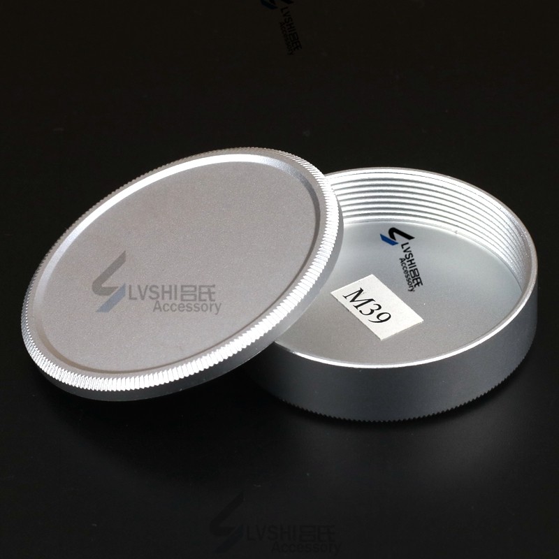 Metal silver M39 lens rear cover body cover Leica forenda enlarged head L39 fuselage cover lens rear cover