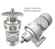 Bipolar ອາລູມິນຽມ shell cycloidal pinwheel gear reducer WBE-WDWBE-LWBE106512851510 ໃນສະຕັອກ