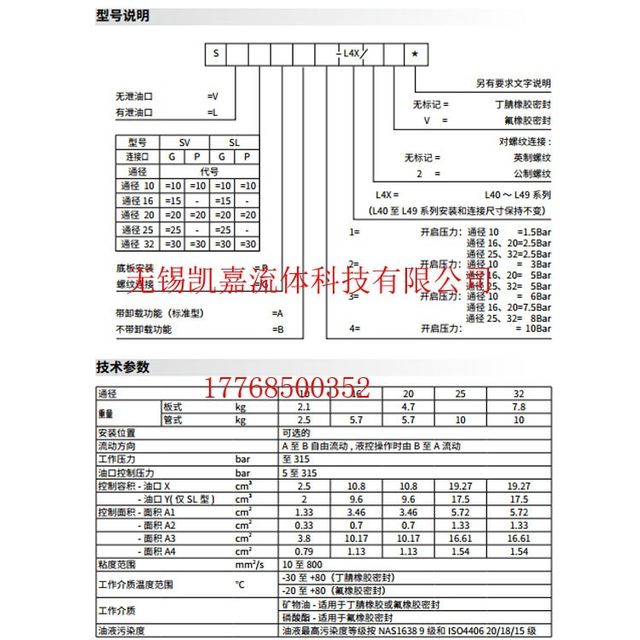 SL10PA1-L4XSL10PB1-L4XSL10GA1-L4XSL10GB1-L4X Lixin ປ່ຽງຄວບຄຸມລະບົບໄຮໂດຼລິກ