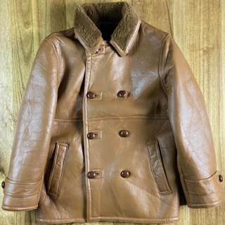 Leather jacket casual retro style women's mid-length casual retro style fur jacket thickened suit collar coat