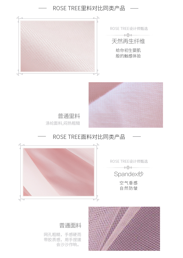 ROSE TREE Sling Nightdress Mùa Xuân và Mùa Hè Sexy Ren V-Cổ Modal Ice Silk Dễ Thương Công Chúa Tòa Đồ Ngủ