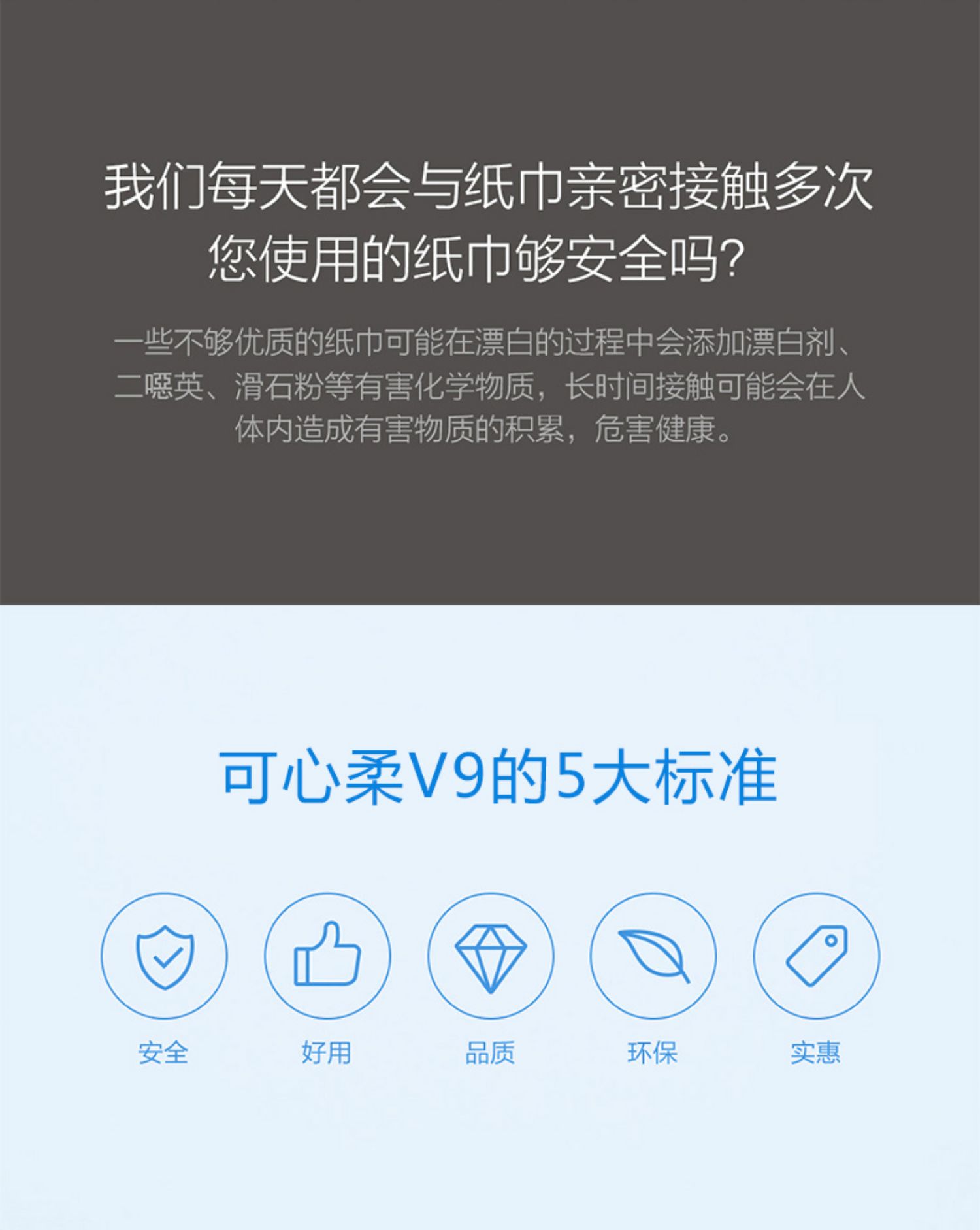 可心柔婴儿保湿柔纸巾整箱6包