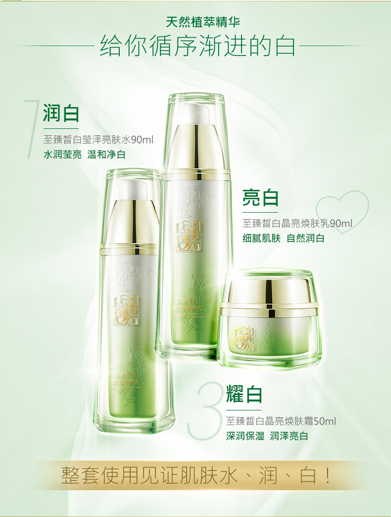 重要提醒【百雀羚】至臻皙白美白四件套护肤品套装怎么样?使用起来有效果吗