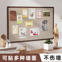 Framed felt board wall sticker photo wall background board cork board polaroid photo display board cultural wall