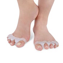 Toe separator can wear shoes overlapping toes corrective toe separator for men and women silicone thumb valgus correction artifact