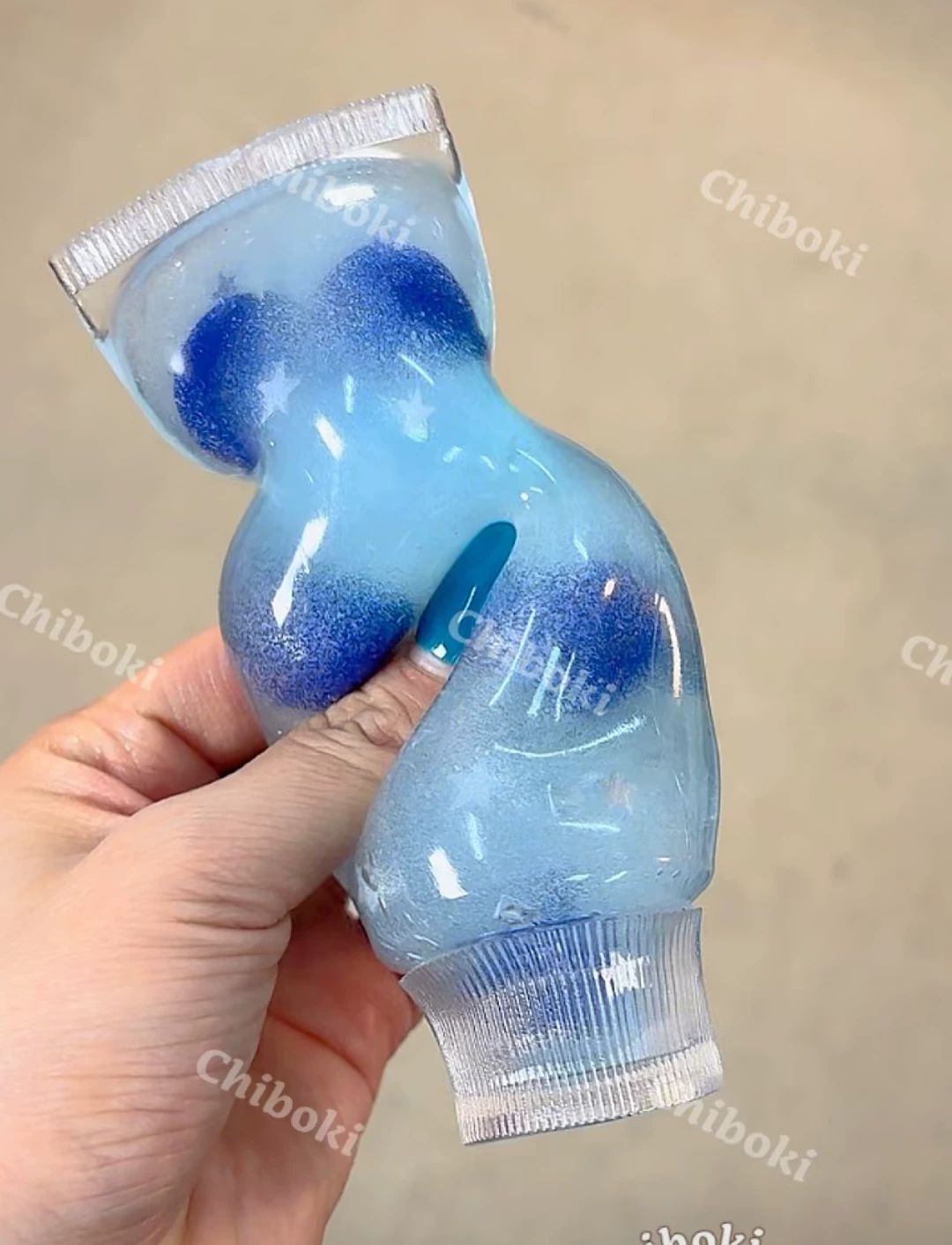 Сквиши-тюбик Chiboki «джем», тонкая оболочка, мягкая для мятья