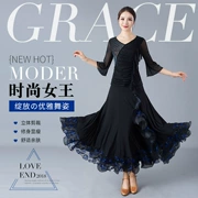 Maiko 2018 phụ nữ mới hiện đại quần áo khiêu vũ tập waltz khiêu vũ khiêu vũ khiêu vũ váy đu lớn - Khiêu vũ / Thể dục nhịp điệu / Thể dục dụng cụ