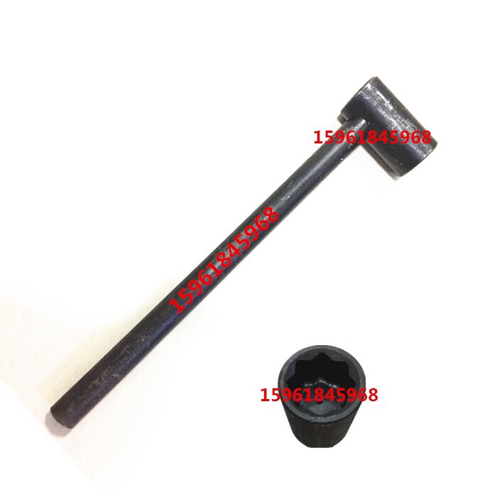 Four-claw chuck wrench Vertical crawler L-shaped octagonal plum 19*19 22*22 K72800