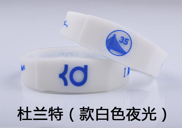 Tay với ngôi sao bóng Lin Shuhao Durant Wade Iverson vòng đeo tay nam silicone vòng đeo tay bóng rổ huỳnh quang quần áo bóng rổ cho bé	