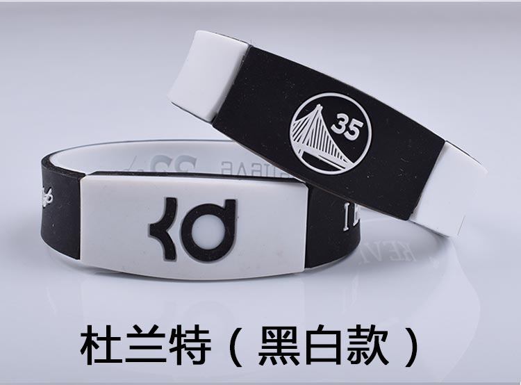 Tay với ngôi sao bóng Lin Shuhao Durant Wade Iverson vòng đeo tay nam silicone vòng đeo tay bóng rổ huỳnh quang quần áo bóng rổ cho bé	