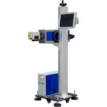 Sanda laser carbon dioxide CO2 laser marking machine small portable wood board lettering packaging coding machine