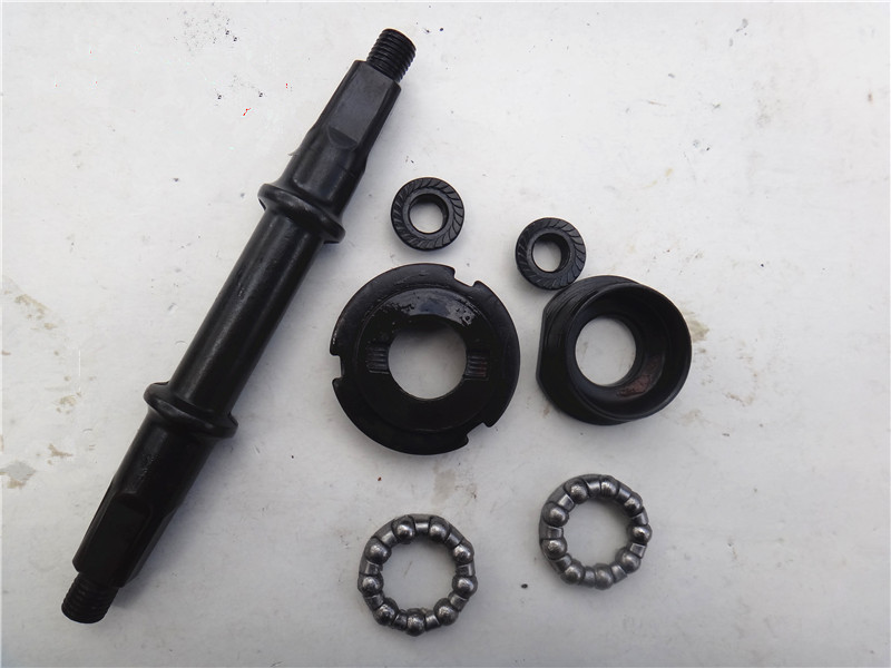 Bicycle Mountain bike Dead fly reverse brake axle Head bowl group bead frame Ball steel ball Electric vehicle axle