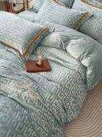 Детский демисезонный комплект, детская простыня, нескользящий электрический пододеяльник, легкий роскошный стиль, 4 предмета