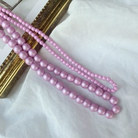 8 -миллиметровый матовой фиолетовый около 50 штук около 50