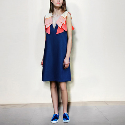 夏季气质名媛休闲宽松长裙无袖显瘦中长款连衣裙女装夏装2017新款