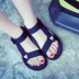 Dép xăng đan nữ ulzzang Hàn Quốc đa năng đáy phẳng Rome Velcro đôi dép thể thao nữ mùa hè mới dép lê nữ đẹp Sandal