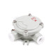 National Standard Cast Aluminum 2B Type Explosion-Proof One, Two, Three, Four, Pass Ah Series Junction Box Dn2025 Bend Pass-Through Sling Cover
