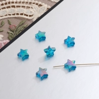 7#Темно-синяя звезда 10 шт.