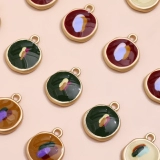 Металлическая подвеска, аксессуар ручной работы, серьги, аксессуары, DIY