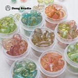 Ретро прозрачное ожерелье ручной работы, аксессуар, аксессуары, 50 грамм, DIY