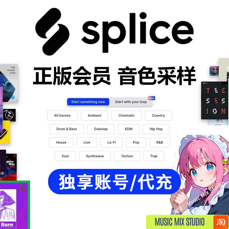 Splice订阅会员值不值得买?🔥人声采样与音乐制作神器-cos-淘宝好物网
