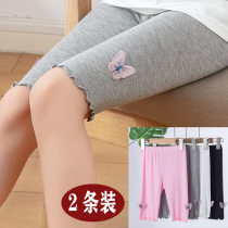 Girl 50% Pants Summer Thin children Bottoms Pants Summer Dress Baby Modale Midpants Safety Shorts 70%