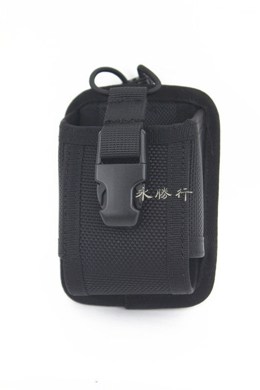 Dragon scale armor produced military fans outdoor waist nylon bag walkie-talkie waist cover quick release version of the hand table cover