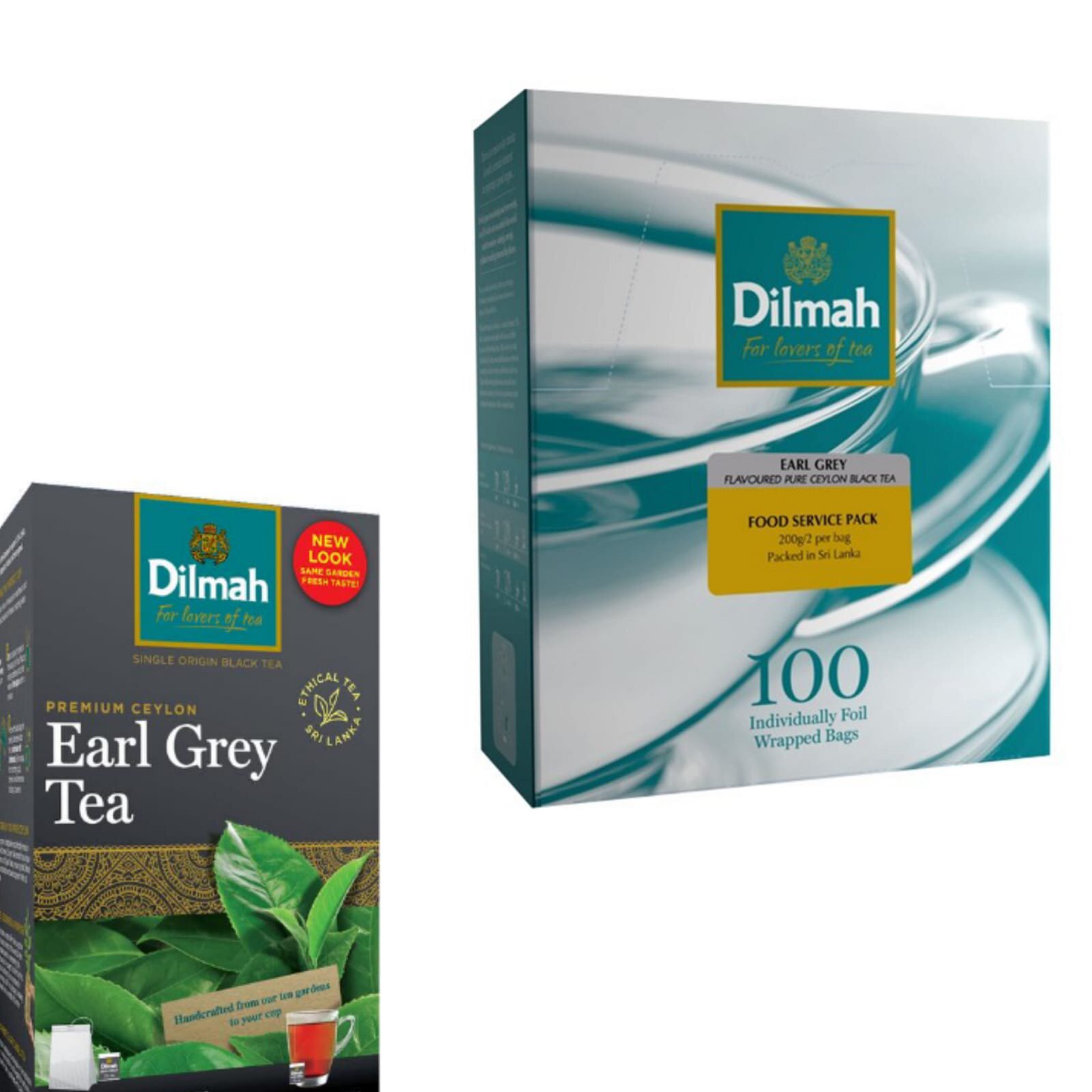 Dilmah Earl Gray Black Tea Bags 20 100 ct Aromatic Gourmet