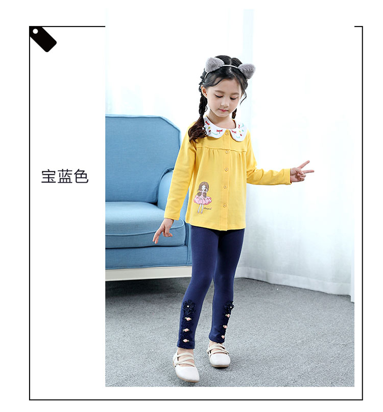 Quần legging bé gái xuân hè 2019 mới công chúa quần cotton cho bé mùa xuân quần bé gái giản dị quần đùi bé trai