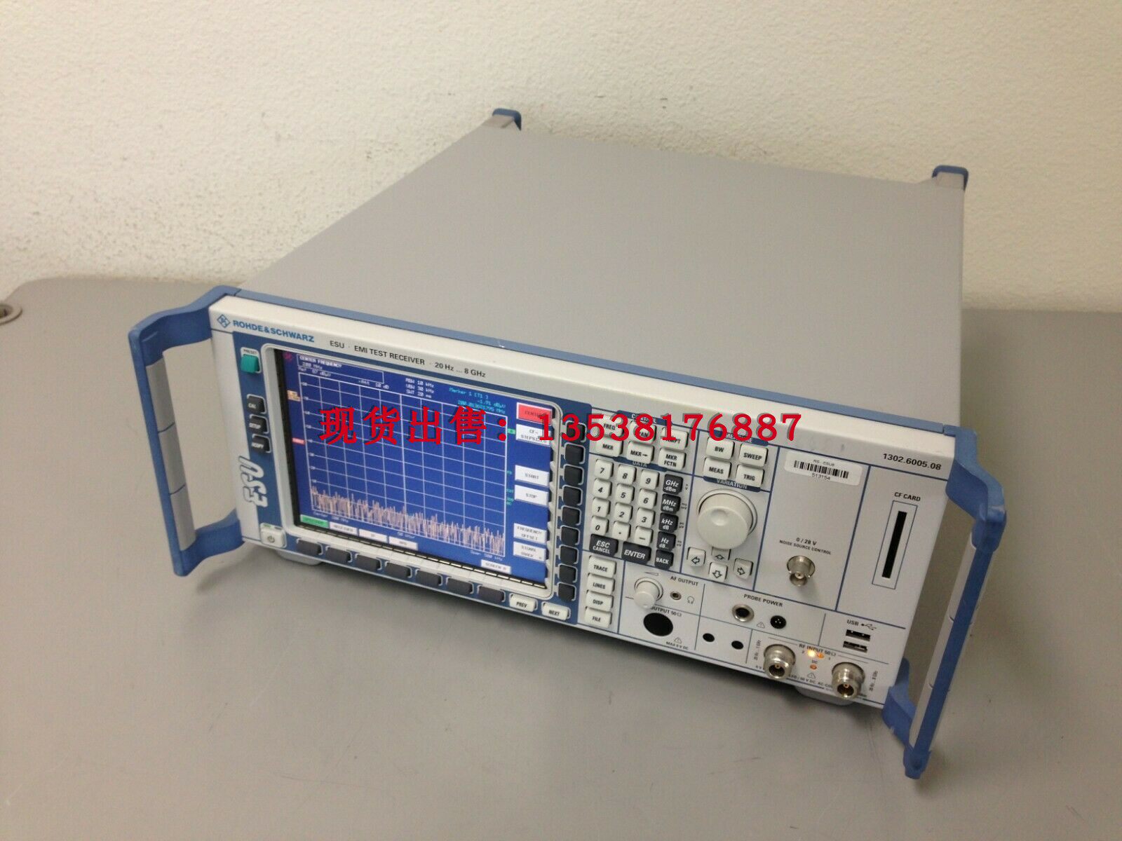 Rent and sold RS Rohde & Schwarz ESU8 ESU26 ESU40 EMI measurement receiver