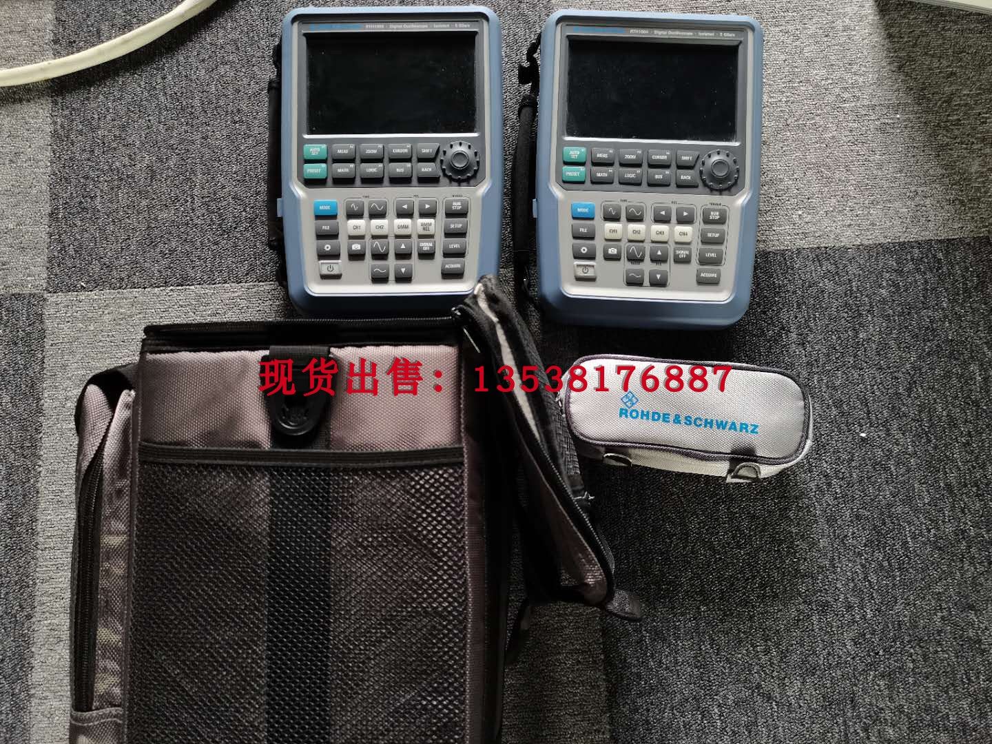Rent-sale recycling RS Rod with Schwarz RTH1002 RTH1004 handheld oscilloscope 200M 500M