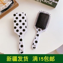-0 Massage comb hairdressing comb air bag comb curling hair comb air cushion comb modeling makeup wood comb Big Board comb cute home