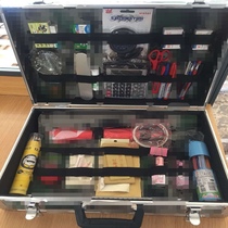 Green aviation box custom command operation box portable E aluminum box field combat portable command operation box