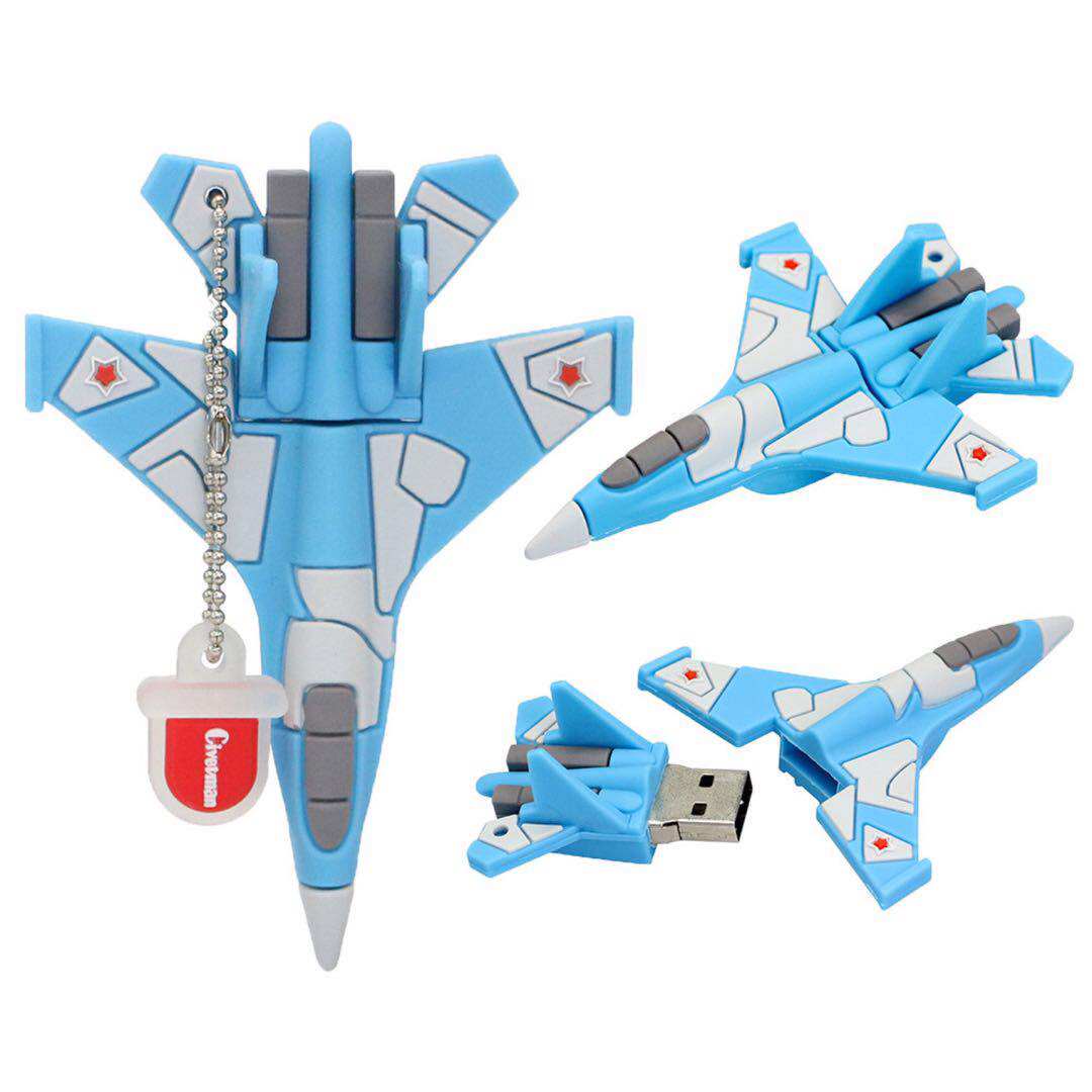 32G Aircraft U disk 256G Fighter 2TB U disk 64g Helicopter 1TB 128g Aircraft model 512g